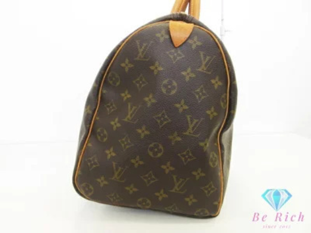 Louis Vuitton LV Handbag Travel Monogram Bag Boston Keepall Brown